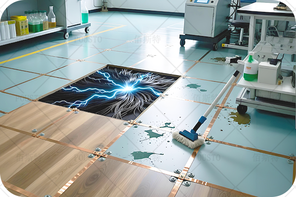 全局防靜電環(huán)境,芯片實驗室